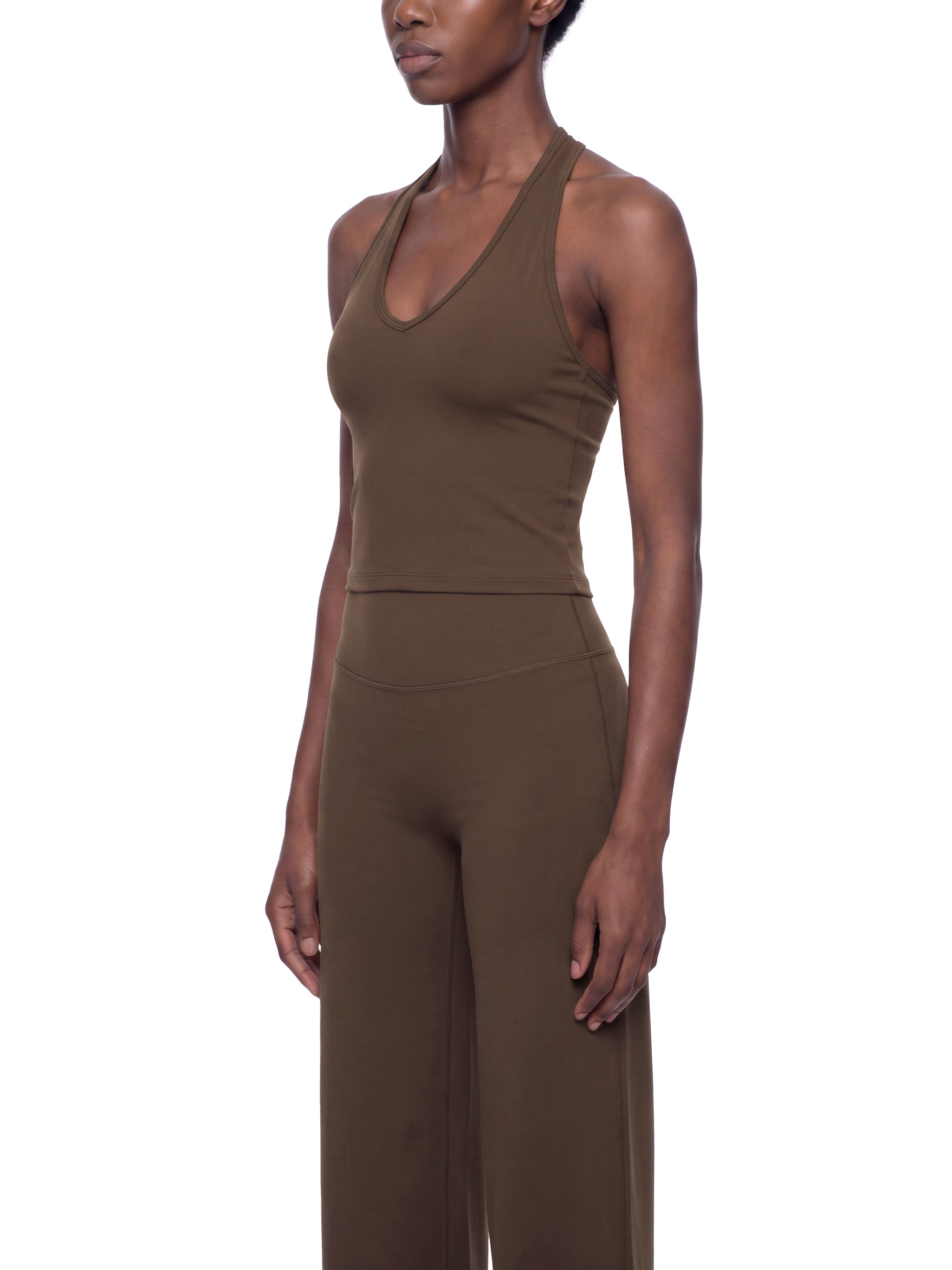 Women’s Halter V-Neck Yoga Tank Top