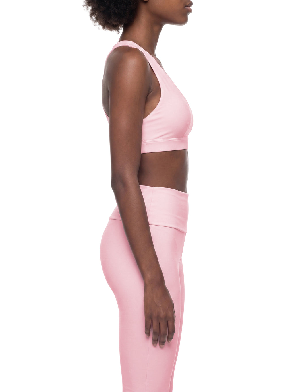 Women's Halter Cropped Sports Bra