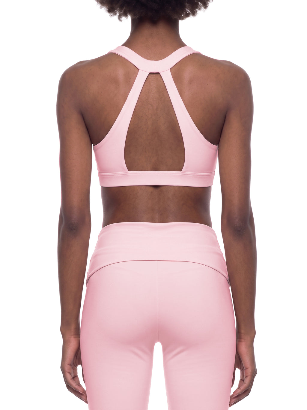 Women's Halter Cropped Sports Bra